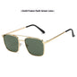 Men's Square Metal UV-proof Sunglasses