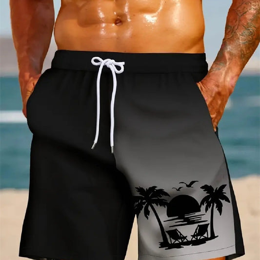 Fashion Printed Casual Men's Beach Shorts