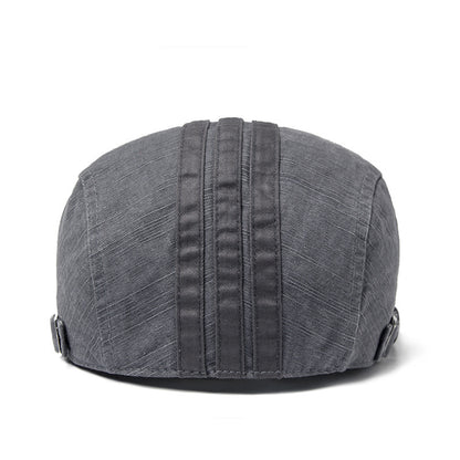 Men's Letter Beret Breathable Sun Hat