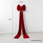 Christmas Decoration Velvet Large Bow Decoration