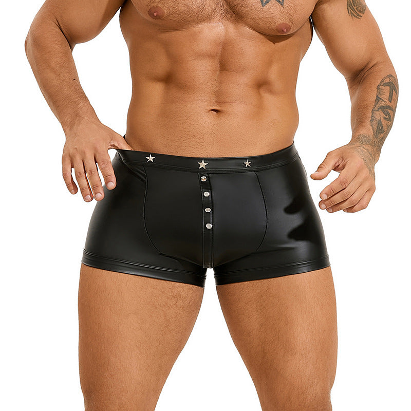 Men's Sexy Boxer U Pouch Shorts