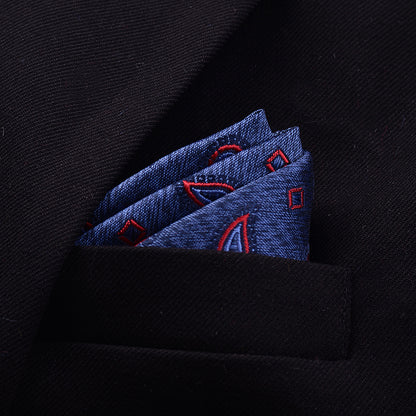 Men's Formal Dress Accessories Business Casual Printing Pocket Square