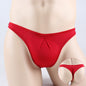 T-back Men's Ultra-thin Transparent Ice Silk T-shaped Panties