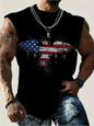 Fashion Personality New Printed Men's Vest Top
