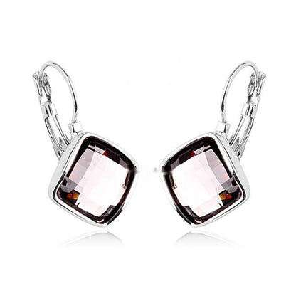 Korean Style Graceful Earrings Simple Square
