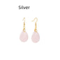 Cut Long Water Drop Earrings