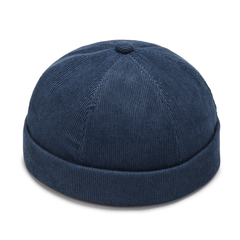 Skullcap Japanese Style Beanie Chinese Landlord Hat Men's Casual Outdoor Personality Hat