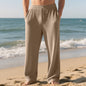 Fall Winter Men Leisure Baggy Straight Trousers