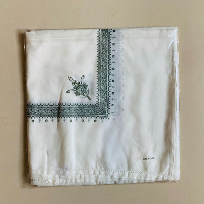 Printed Square Scarf Men's Scarf