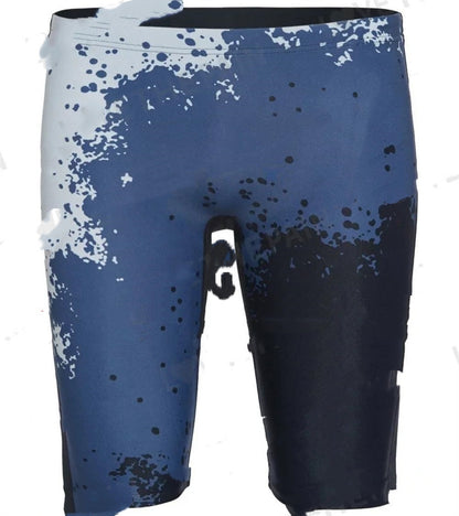 Men's Swimming Trunks Professional Waterproof Quick-drying Long Sports