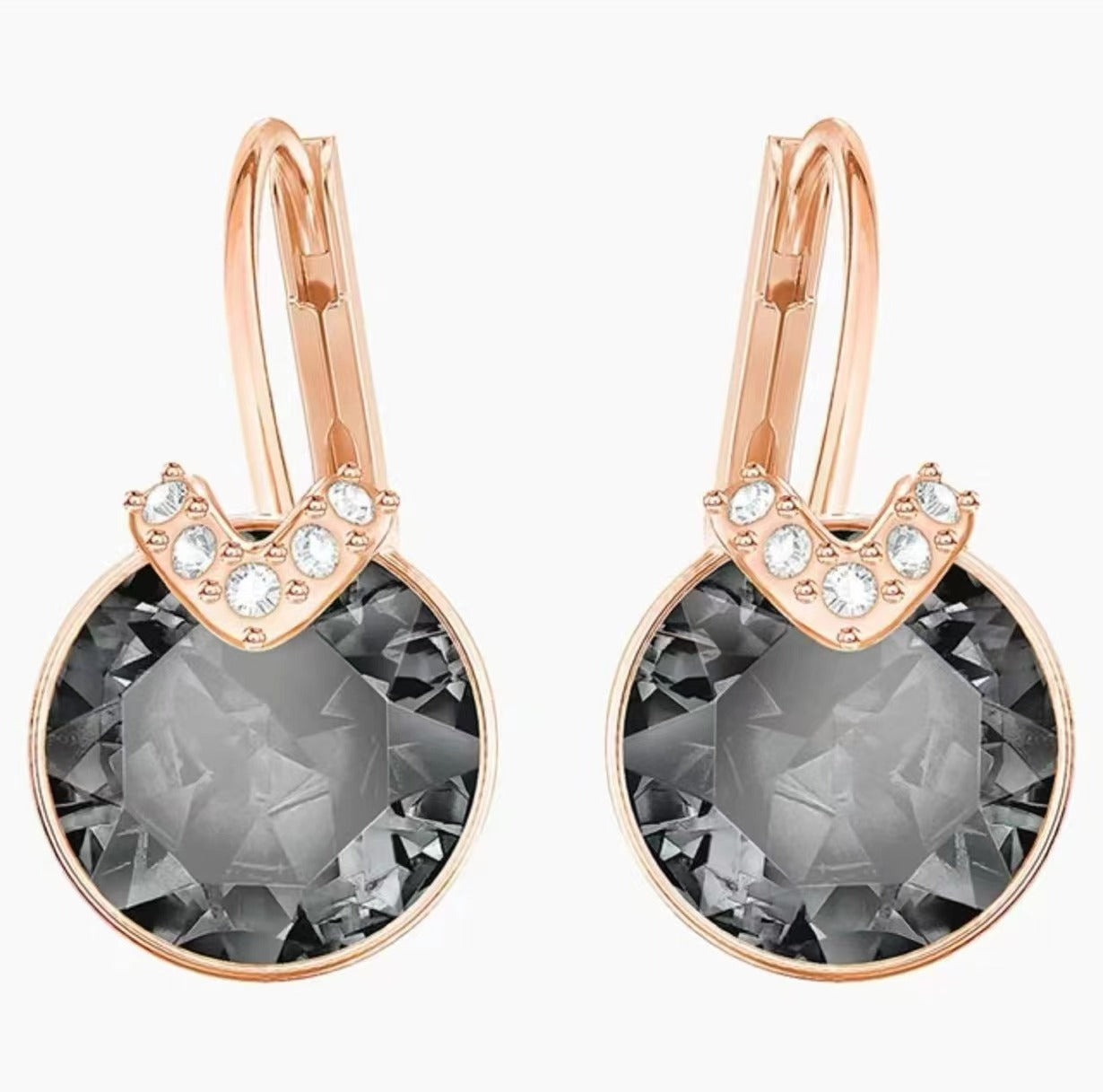 8MM Bella Crystal Earrings