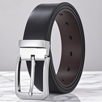 Men's Personality Trendy Belt High Quality Alloy Pin Buckle