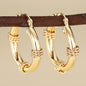 Design Sense Geometric Advanced Light Luxury Ornament Niche Ring Ear Clip