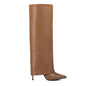 Stiletto Heel Pantyhose Boots Pointed Plus Size High Leg Boot