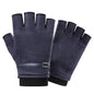 Half Finger Gloves Suede Leaking Finger Sports Outdoor Riding