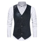 Men's New Clothes Bronzing Corduroy Vest