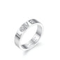 Women's Titanium Steel Ji Simple Wedding Gift Couple LOVE Ring