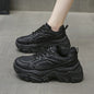 Women's Thick Bottom Breathable White Shoes