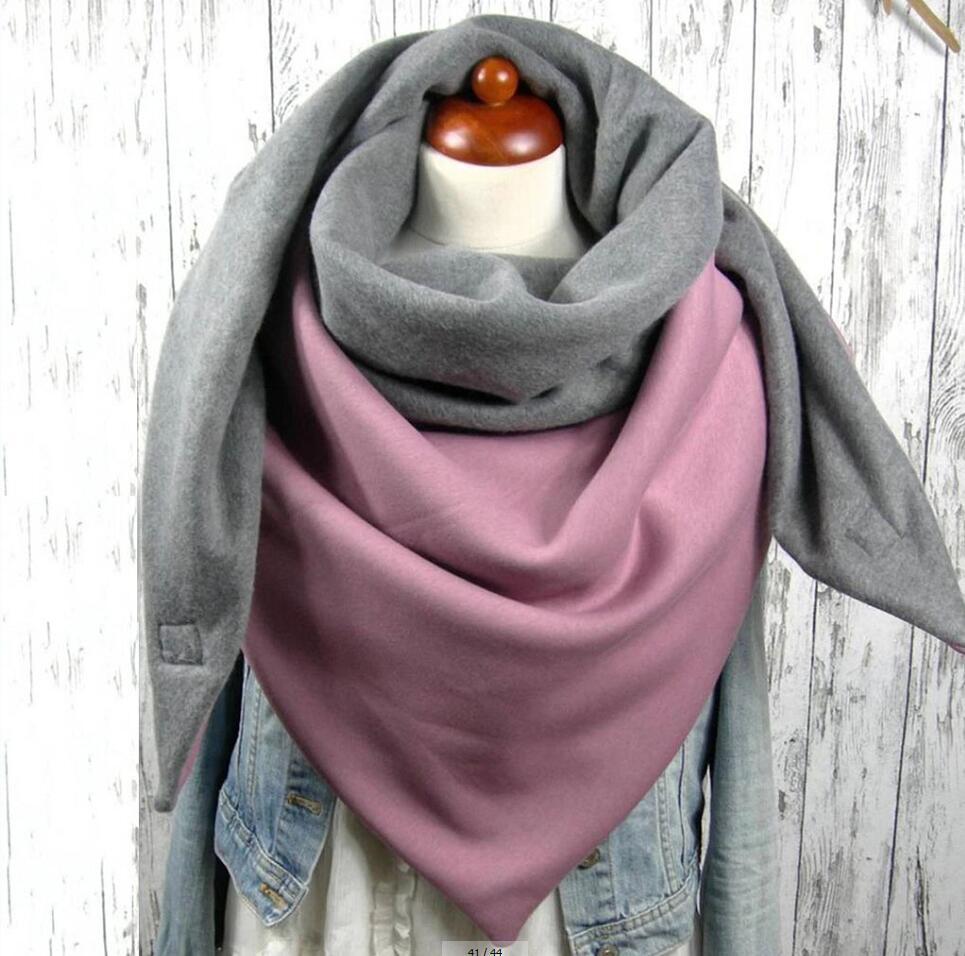Women's Fashion Casual Thickening Warm Shawl Scarf