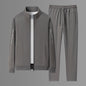 Men's Thick Track Pants Long-sleeved Casual Suit Business Youth Autumn And Winter