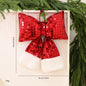 Mirror Bow Christmas Tree Decoration
