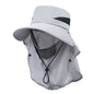 Hat Men's Sun-shade Fisherman Hat Big Brim Sun-proof Fishing Hat