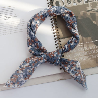 All-matching Men's Scarf Thin Youth Silk Scarf