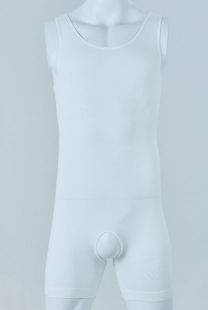 Men's Body-shaping Corsets Crotch Hollow-out Cinched Belly Contracting Inner Wear Base Body-shaping Corsets