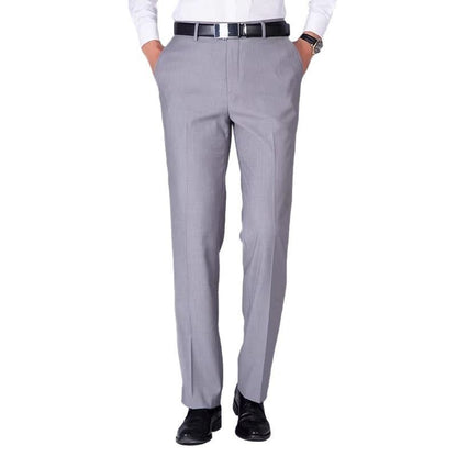 Men's Business Casual Pants Loose Spring And Autumn Straight Suit Pants