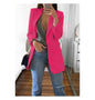 Lapel Slim Cardigan Temperament Blazer