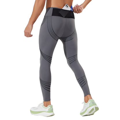 Men's And Women's Yoga Pants Sports Tight Trousers