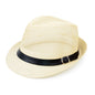 Men's Simple Color Matching Linen Sun Hat