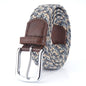 Canvas Elastic Stretch Belt Pin Buckle Canvas Belt