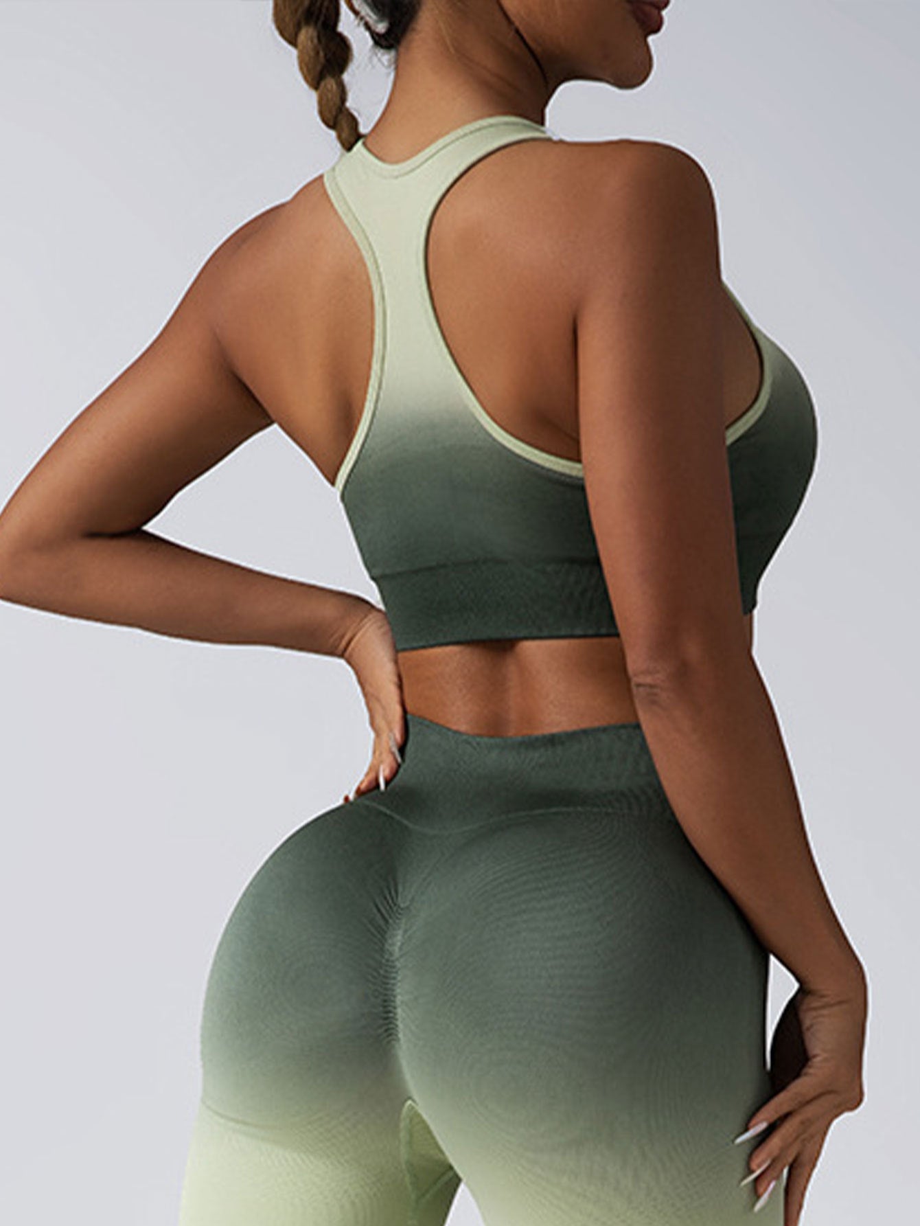 3 Pack Medium Support Sports Bra For Women Racerback Padded Workout Gym Yoga Running Bras