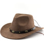 Curved Edge Western Cowboy Hat Men And Women