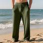 Fall Winter Men Leisure Baggy Straight Trousers