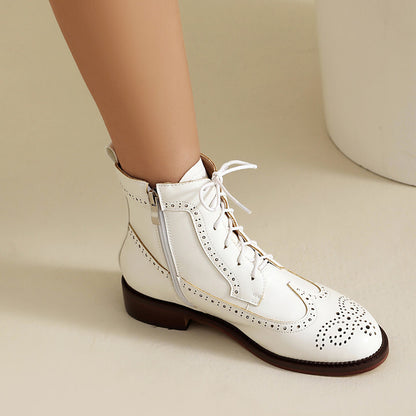 Women's Chunky Heel Black Classic Boots