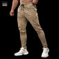 Men's Solid Color Casual Ice Silk Sports Quick-drying Trousers