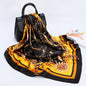 Spring And Autumn New 90cm Silk Scarf Silk Square