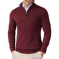 Autumn Men's Season Zipper Sweater Ultra-thin Lightweight