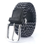Canvas Elastic Stretch Belt Pin Buckle Canvas Belt