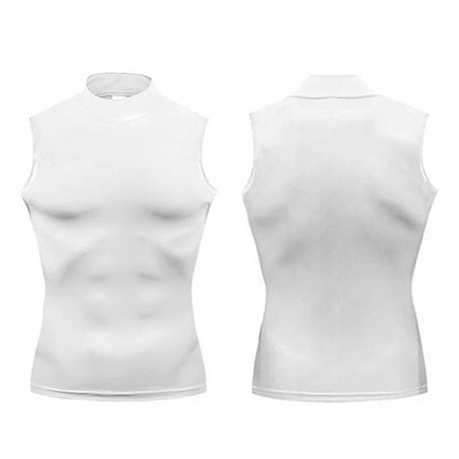 Solid Color Slim Fit Men's Vest