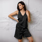 Casual And Comfortable Women's Sleeveless Tank Top Shorts Pajamas Two-piece Set