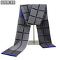 Men's Scarf European And American Cashmere Autumn And Winter Business Plaid