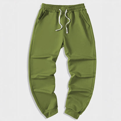 Women's Pure Color Tied Sports Trousers