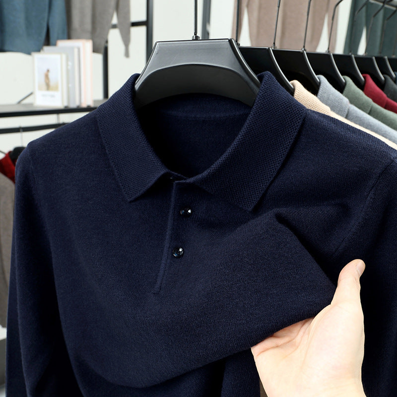 Men's Sweater Versatile Top Bottoming Shirt