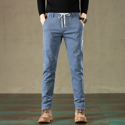 Loose Straight Casual Pants Stretch Sports Trousers