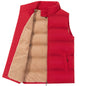 Winter Fleece Lined Coat Men's Outdoor Keep Warm Vest Jacket
