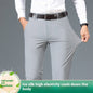 Men's High Elastic Jinammonia Ice Silk Casual Pants