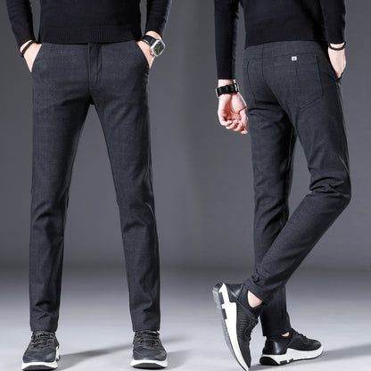 Men's Smart Trousers Stretch Slim Fit